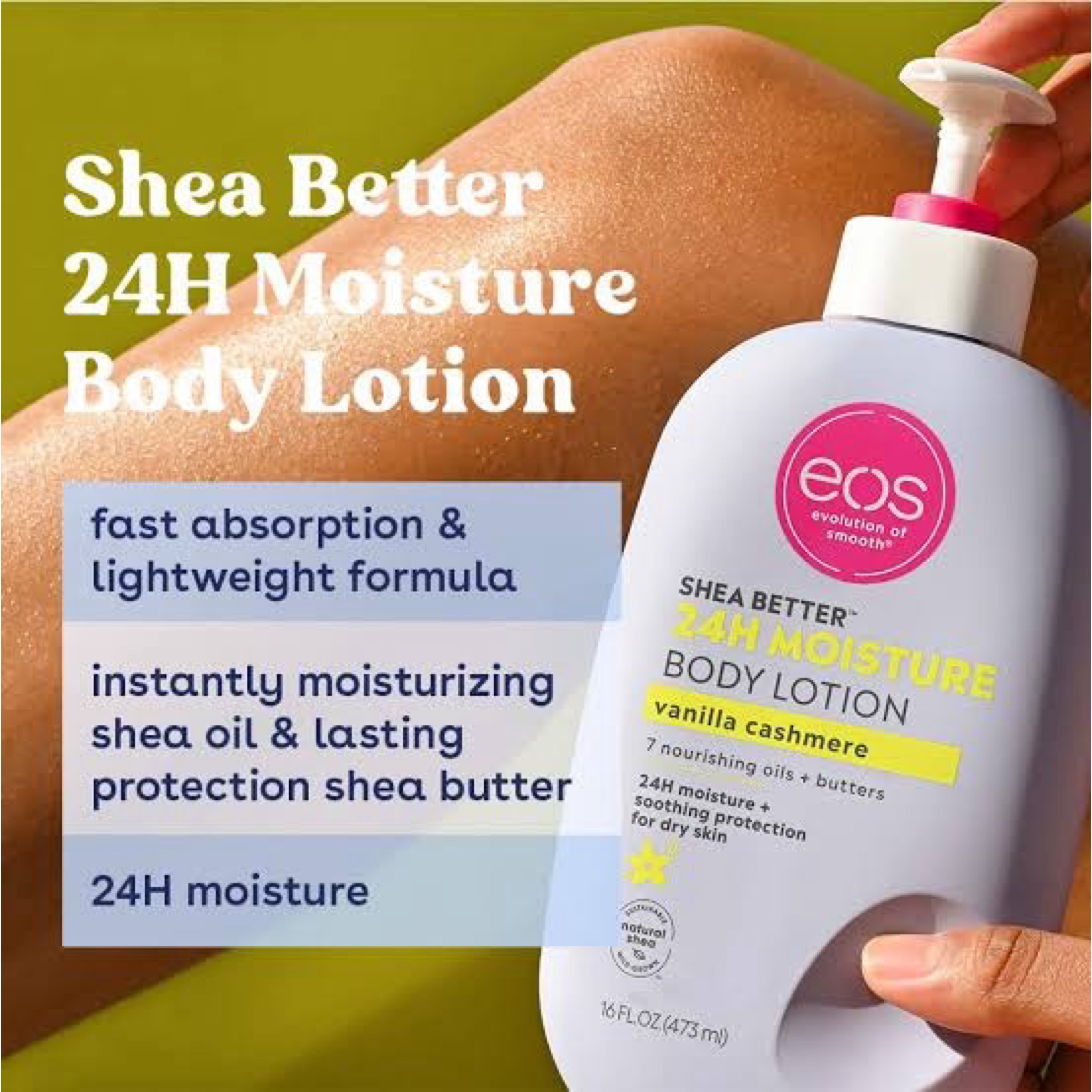 EOS Vanilla Cashmere Body Lotion