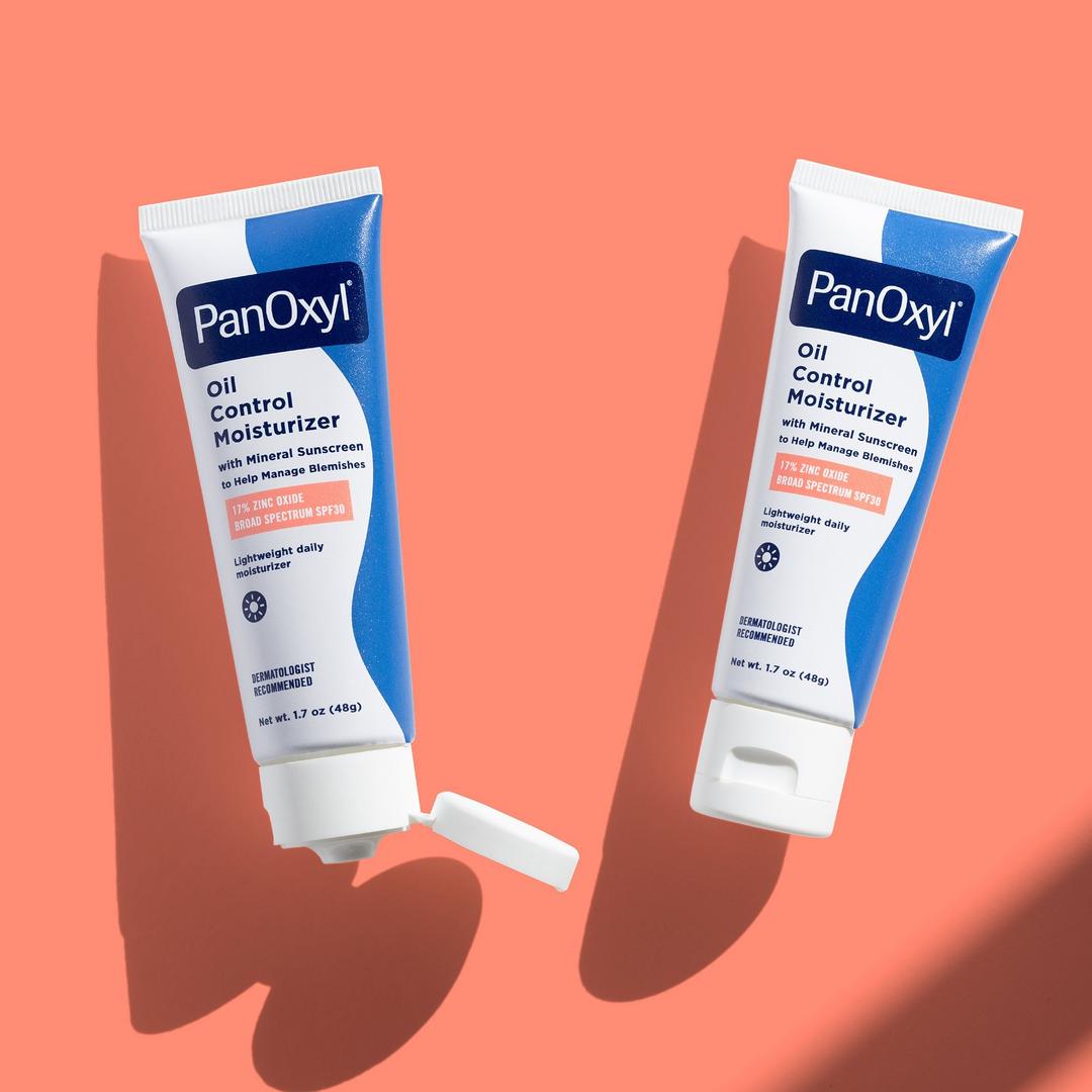 PanOxyl AM Oil Control Moisturizer with Broad Spectrum SPF 30 Mineral Sunscreen
