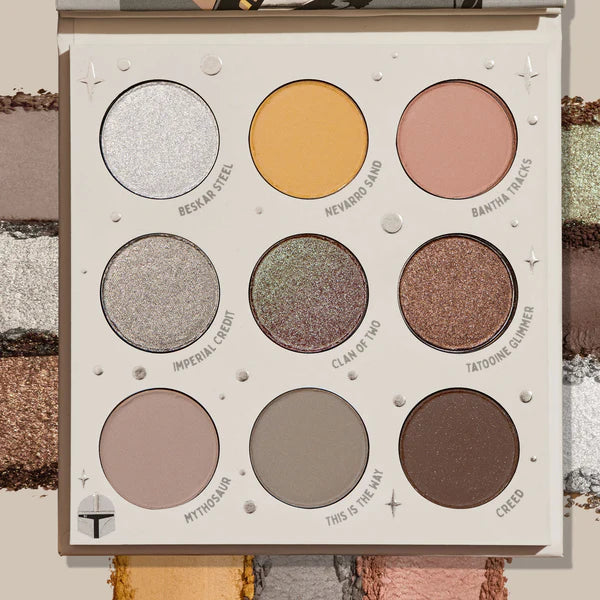 Colourpop The Mandalorian Eyeshadow Palette