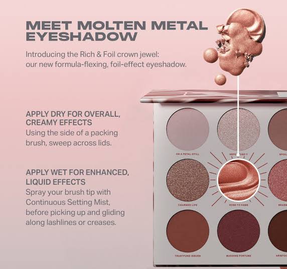 Morphe Rich & Foiled Eyeshadow Palette