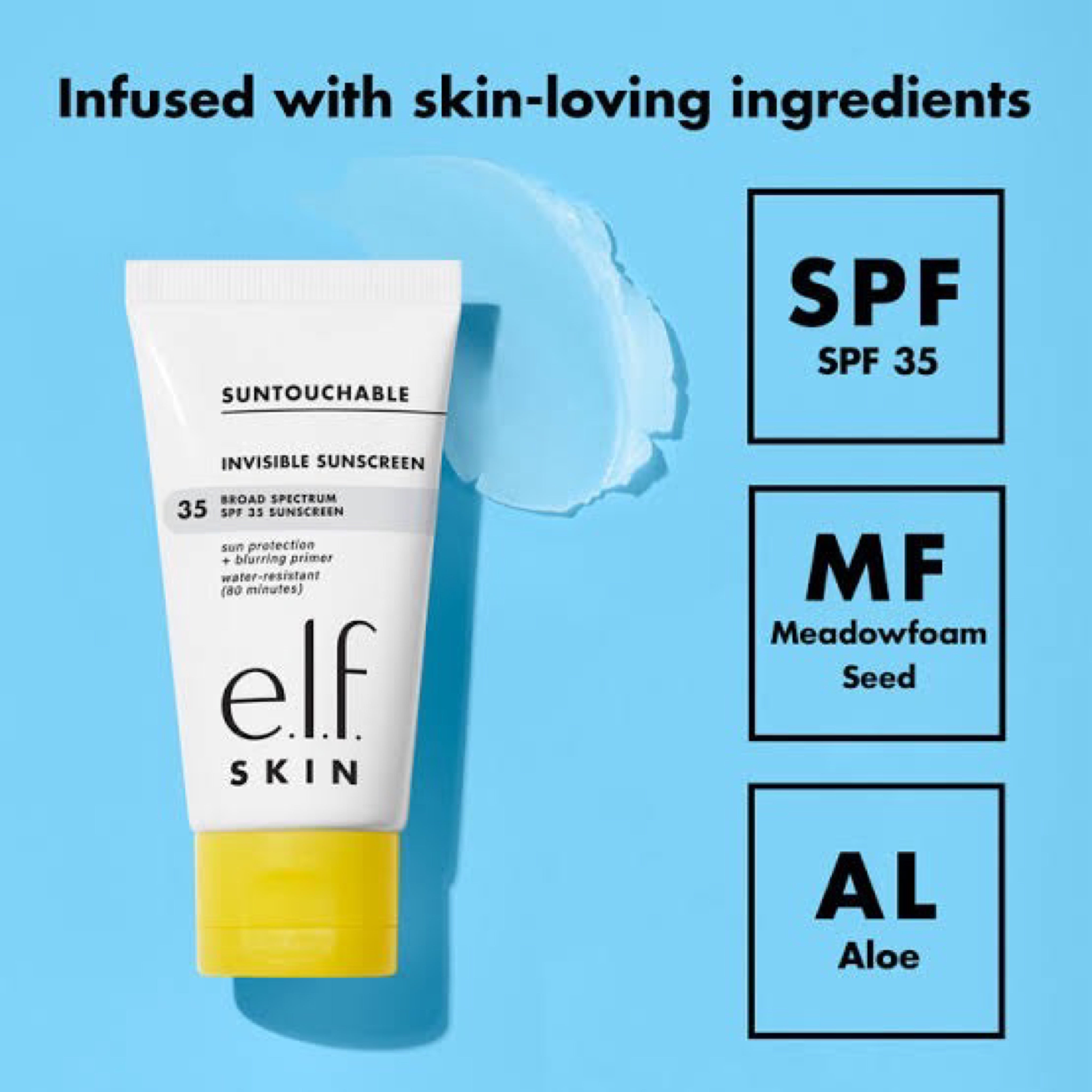 E.L.F Suntouchable Invisible Sunscreen SPF 35