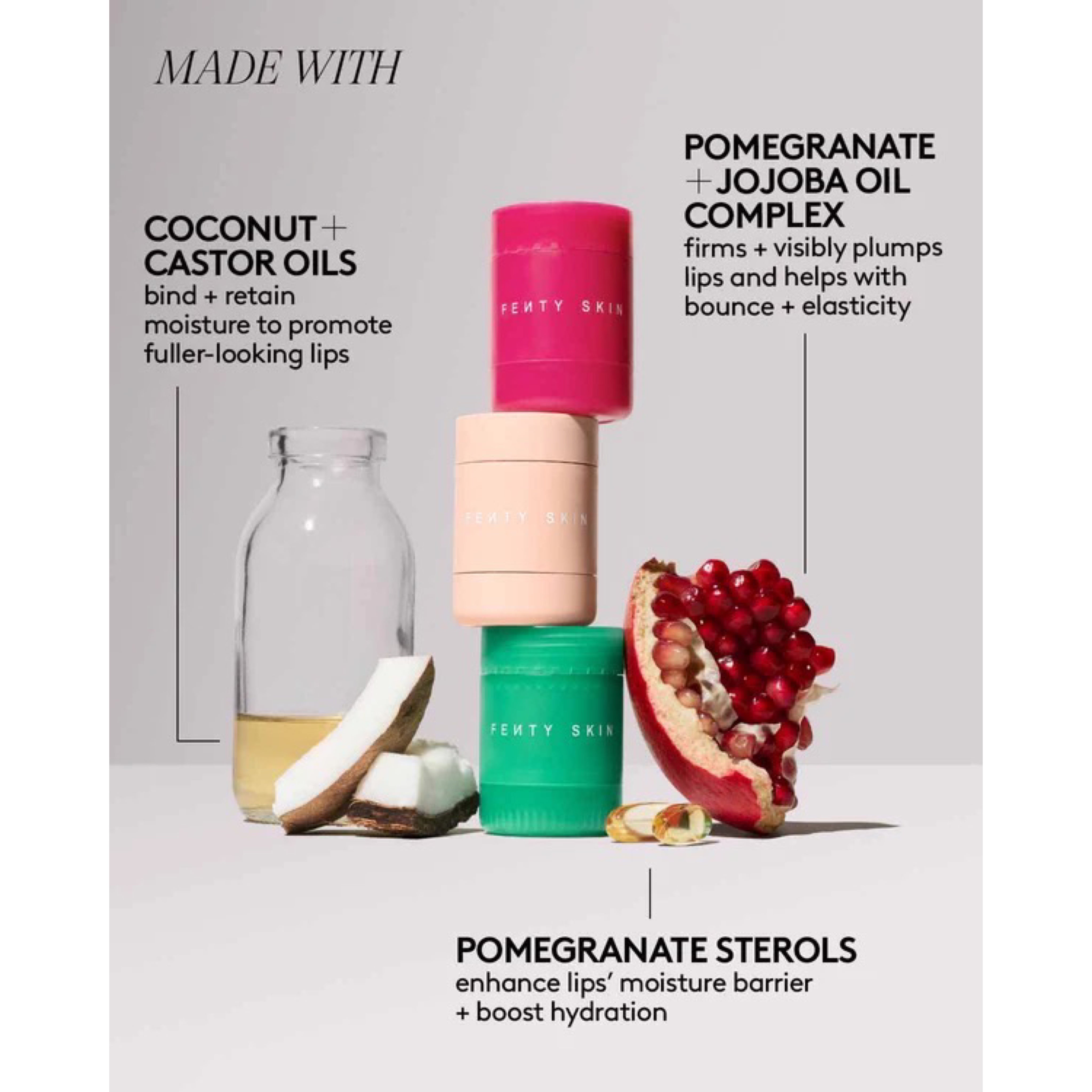 Fenty Plush Puddin Intensive Recovery Lip Mask