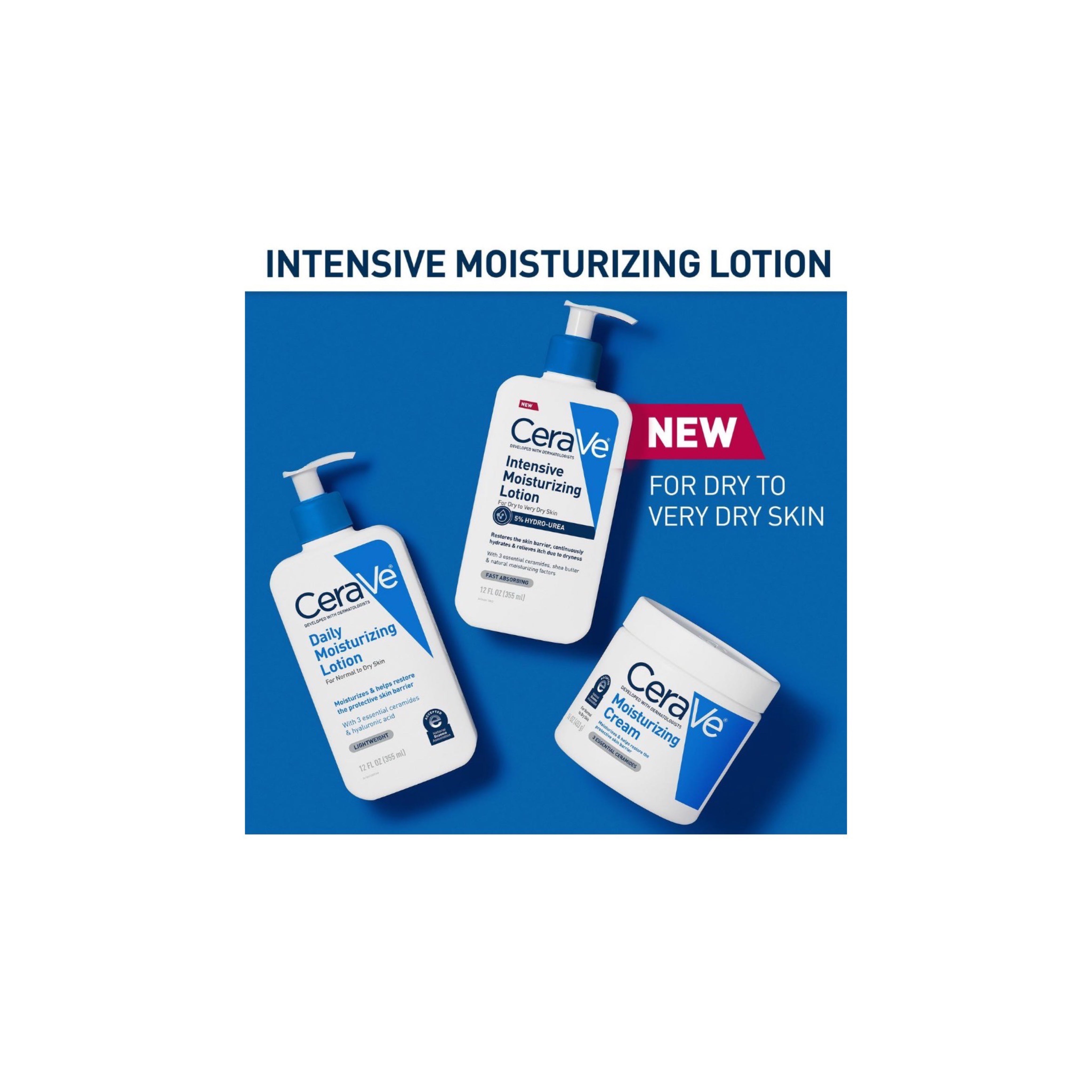 CeraVe Intensive Moisturizing Body Lotion for Dry Skin and Itch Relief