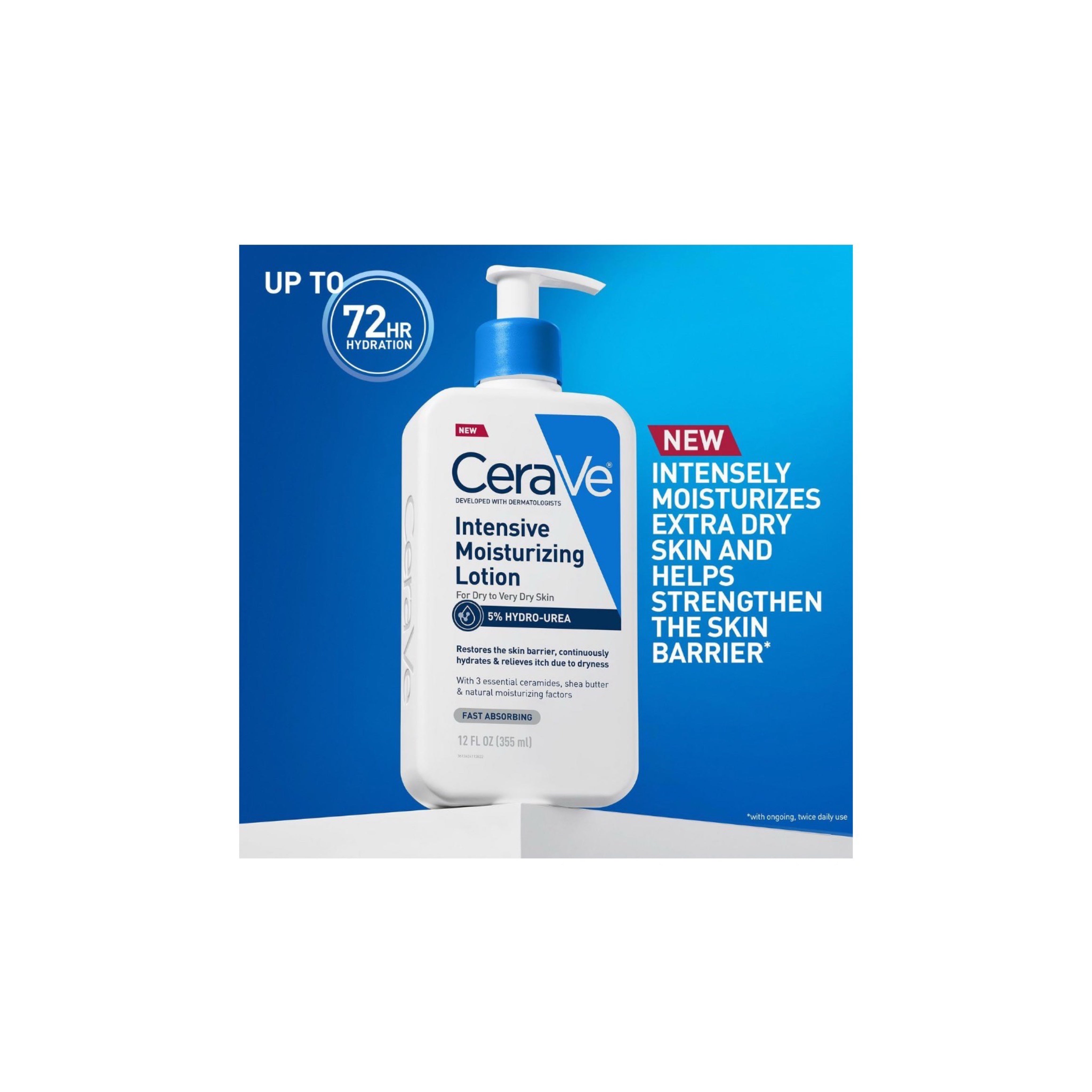 CeraVe Intensive Moisturizing Body Lotion for Dry Skin and Itch Relief