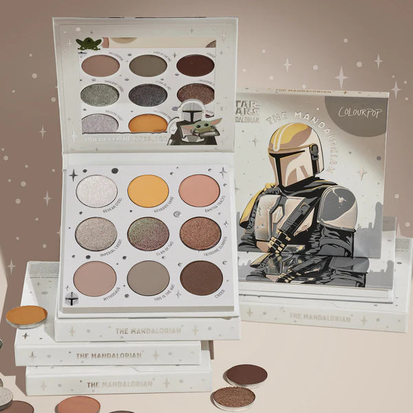 Colourpop The Mandalorian Eyeshadow Palette