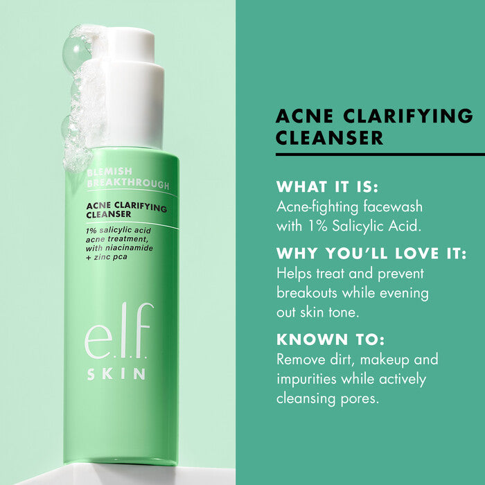 E.L.F Blemish Breakthrough Acne Clarifying Cleanser