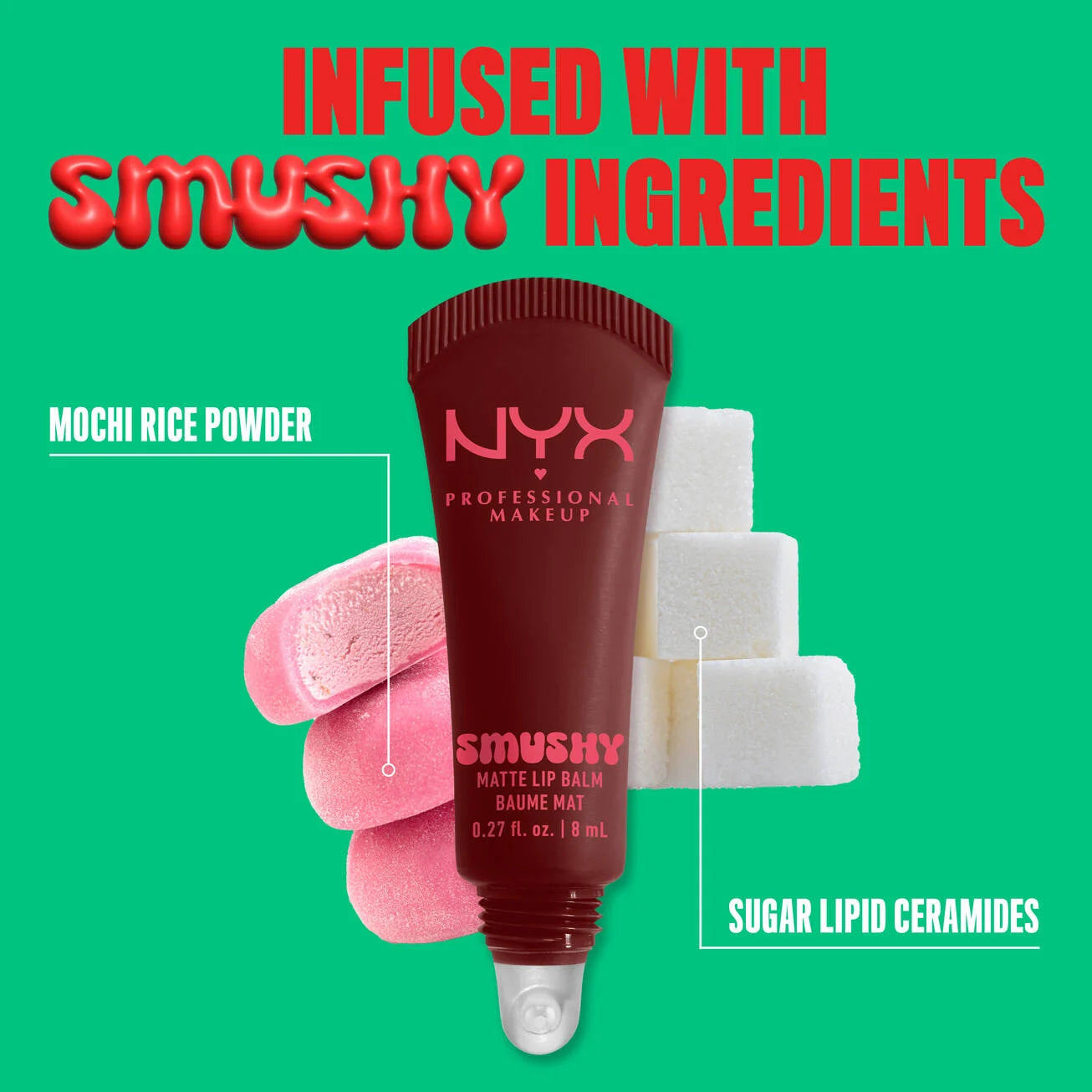 Nyx Professional Makeup Smushy Matte Lip Balm