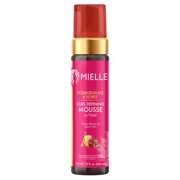 Mielle Organics Pomegranate & Honey Curl Defining Mousse with Hold.