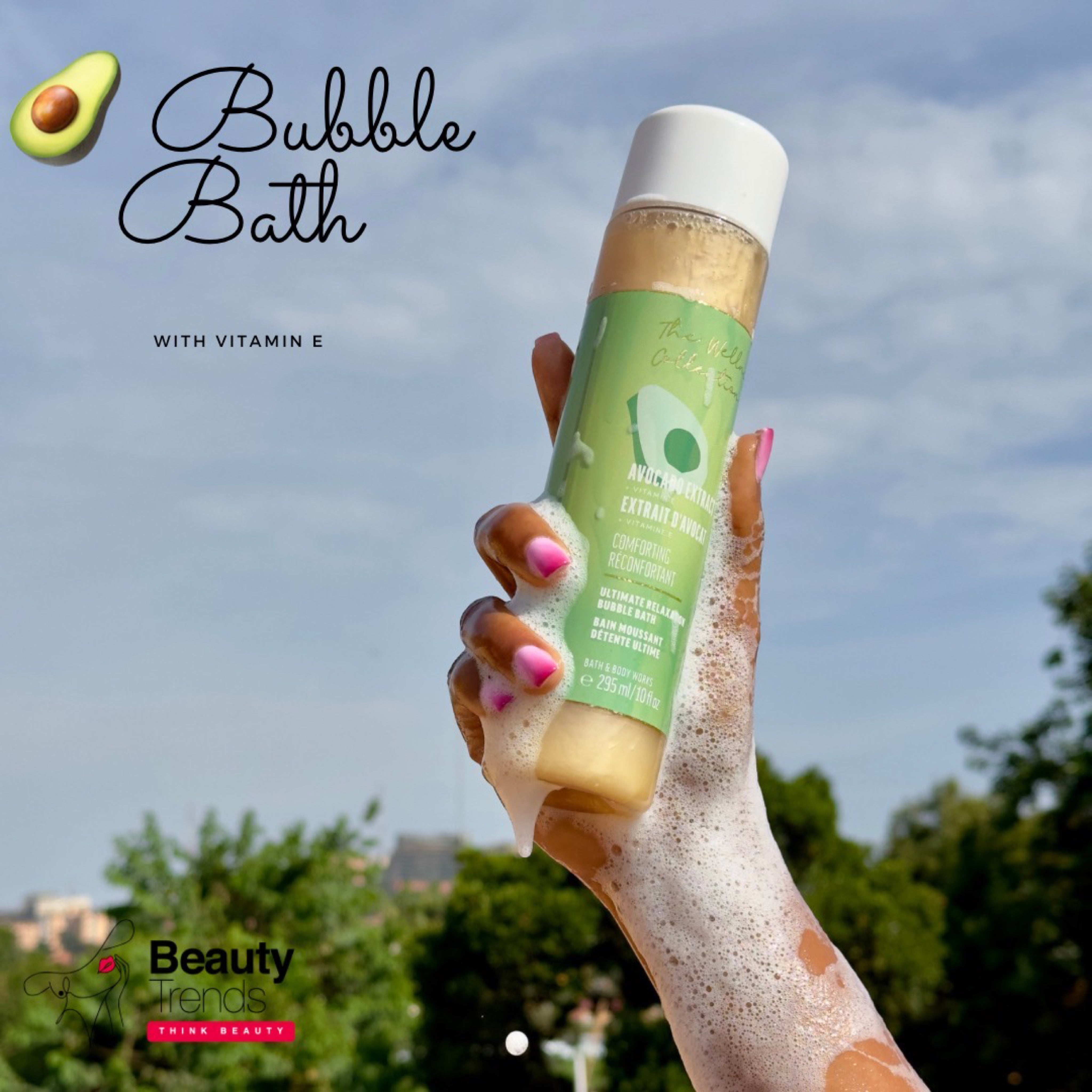 Bath & Body Works Avocado Bubble Bath