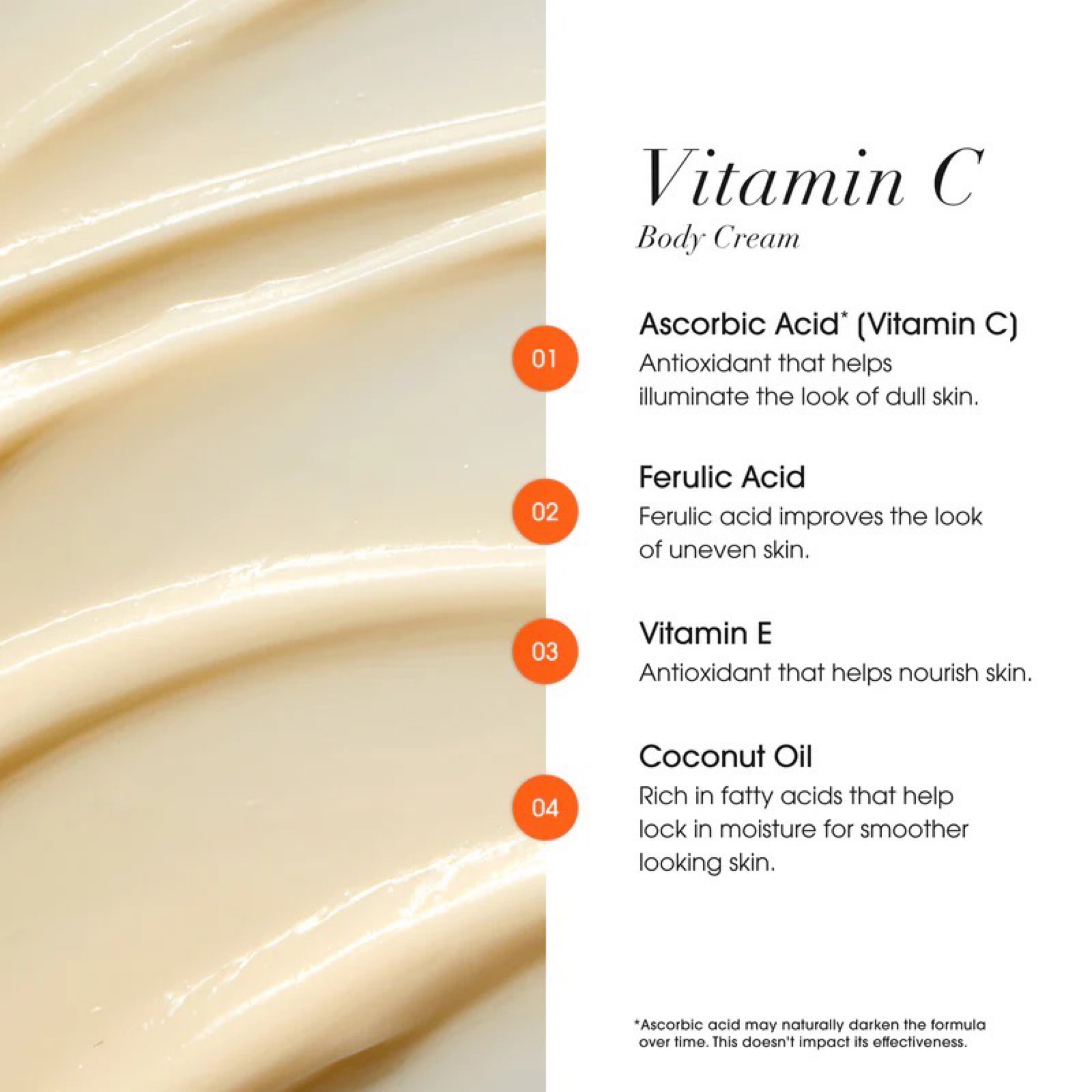 Advanced Clinicals Vitamin C Brightening Body Cream
