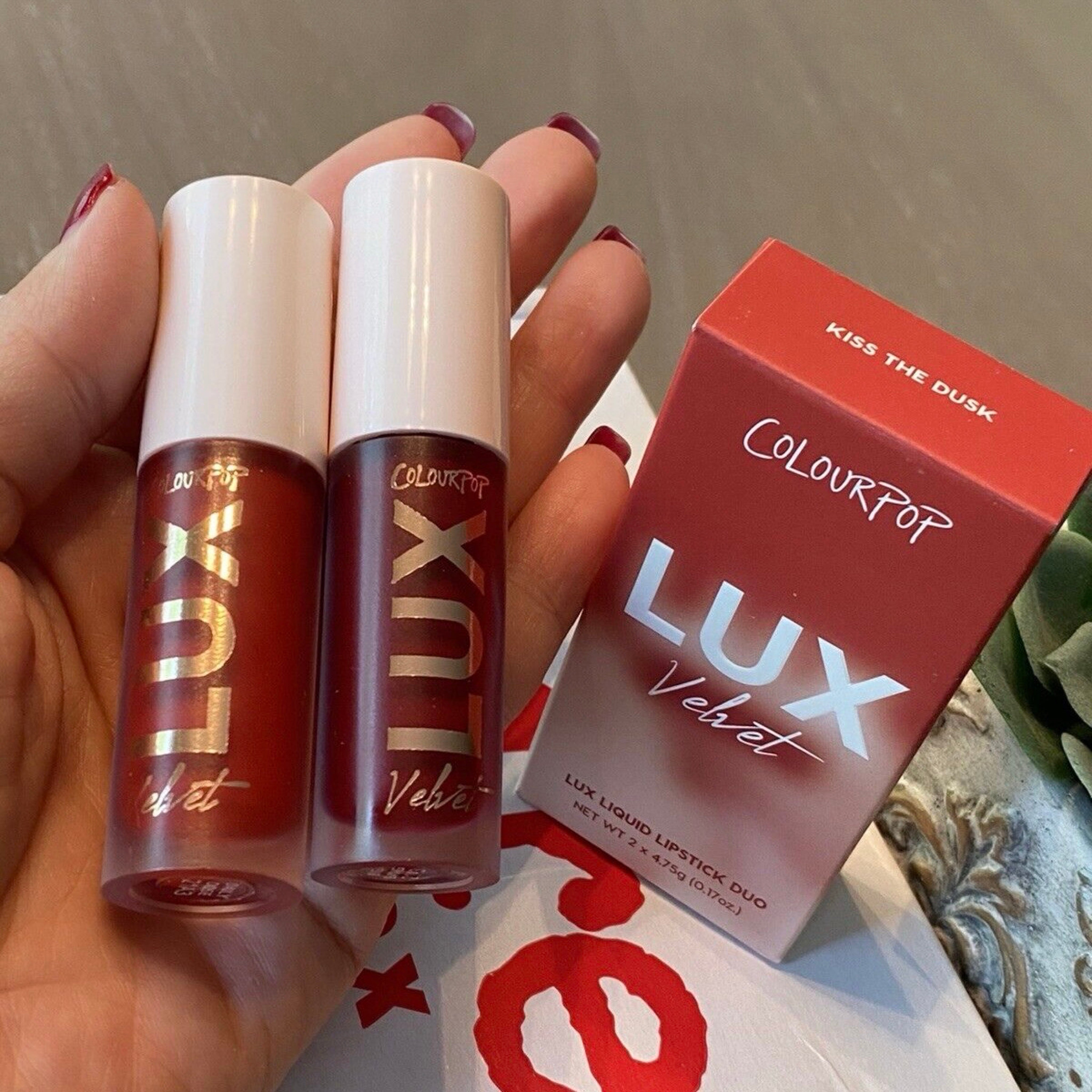 Colourpop Lux Velvet Liquid Lipstick Duo