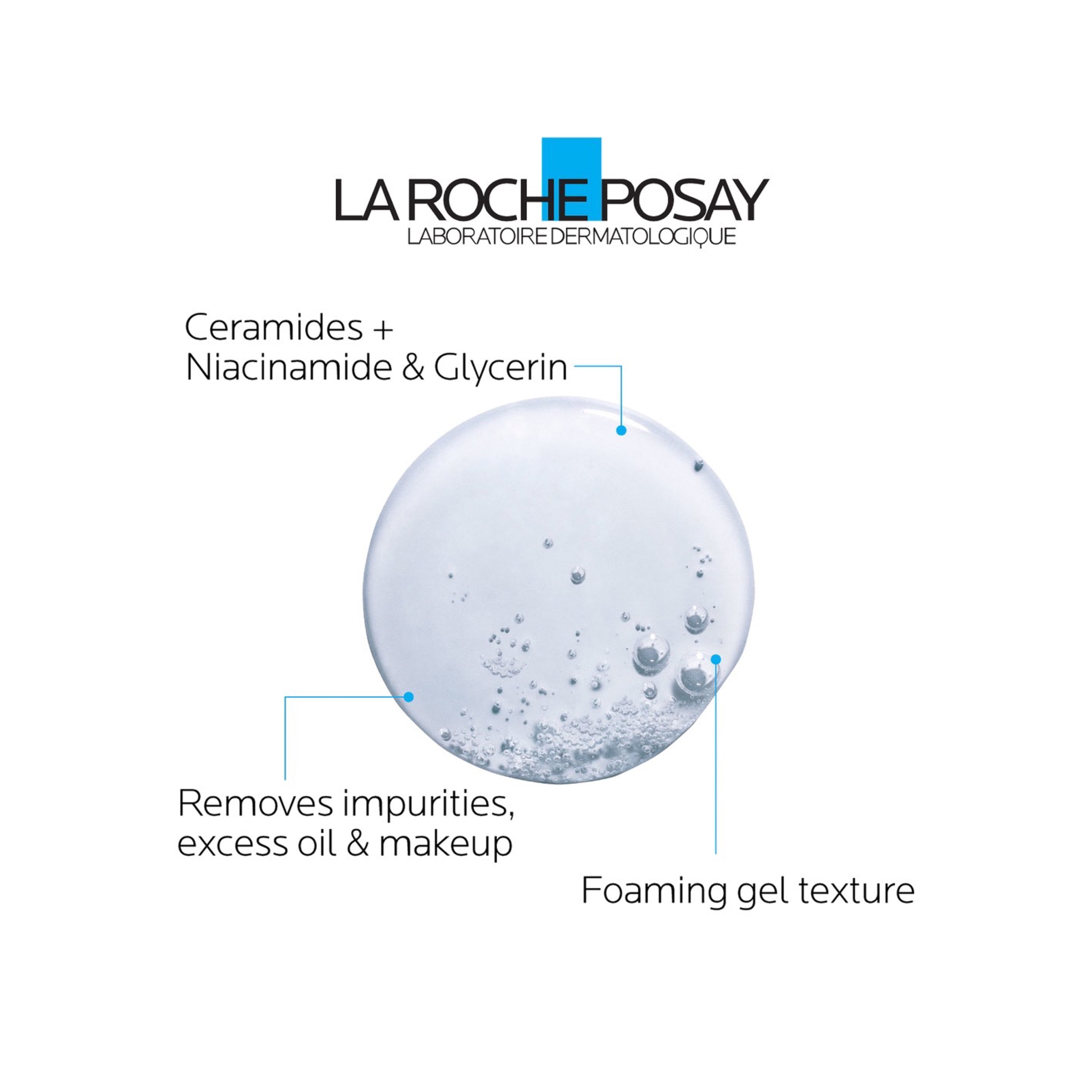La Roche-Posay Foaming Face Wash For Oily Skin